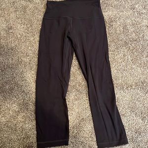 Lululemon Align 23” black Granite - pre loved size 6